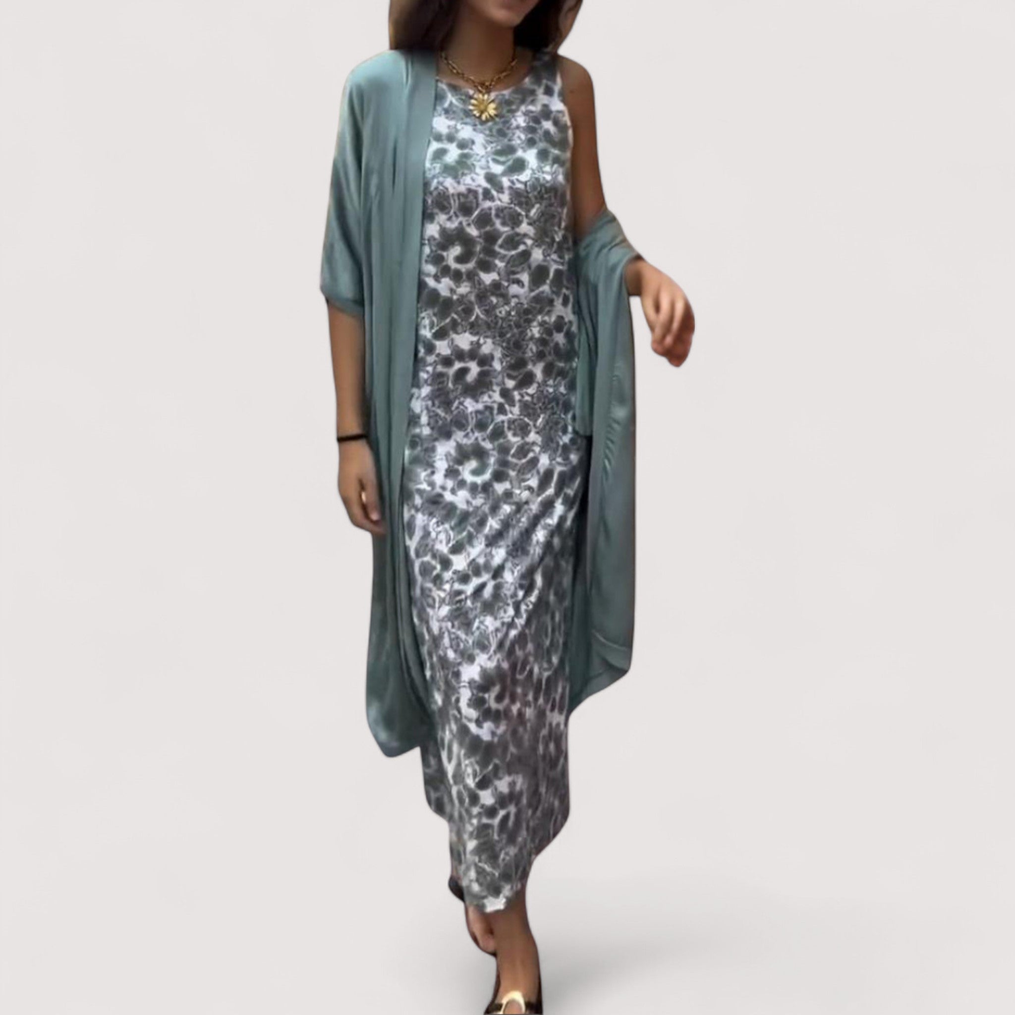 Cecilija™ | Elegantna haljina s prslukom