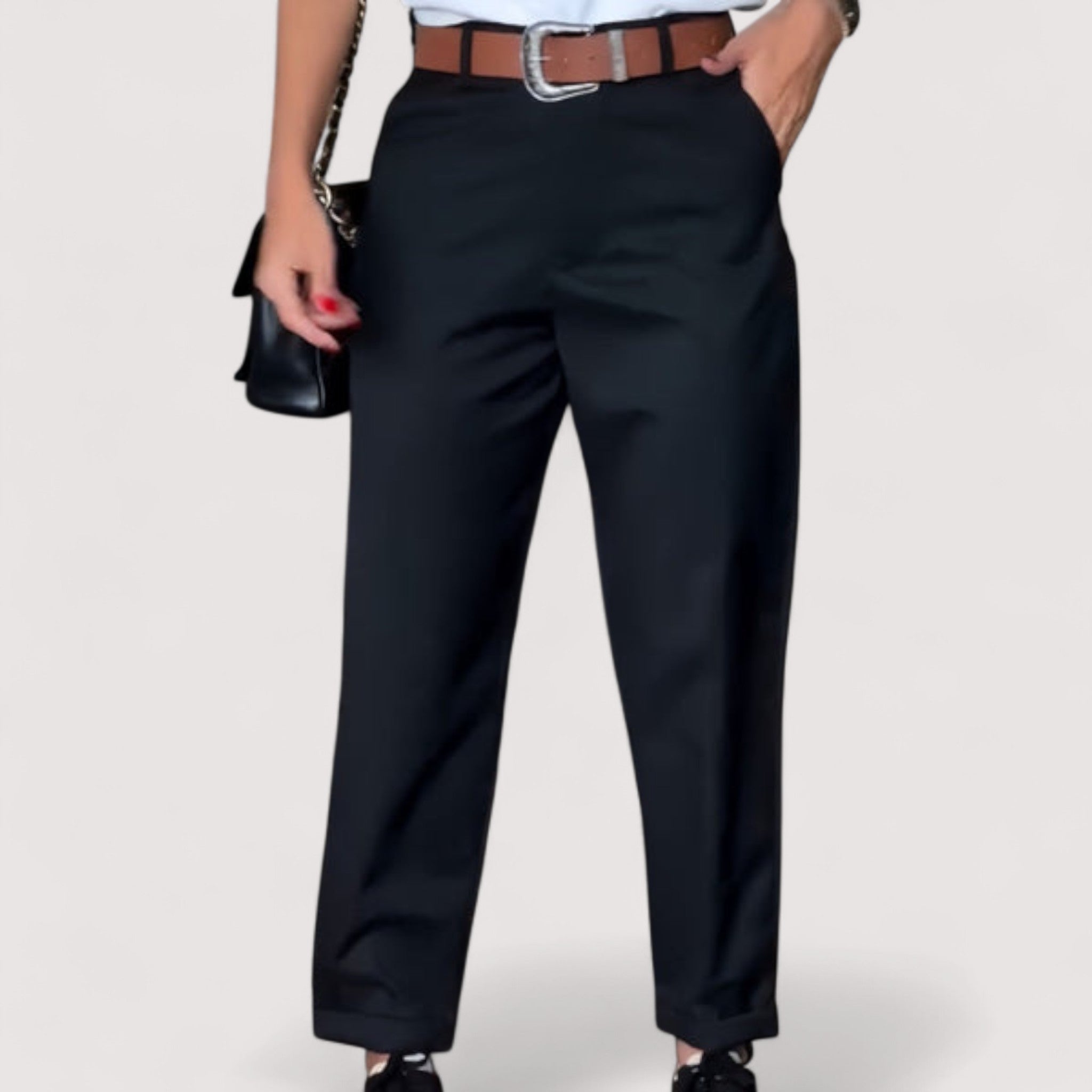 Bianka™ | Prugaste hlače od odijela